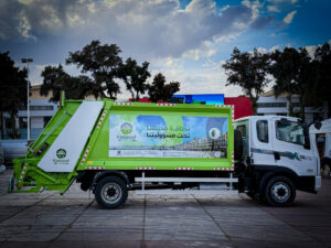 CAMION BENNE TASSEUSE 8M3